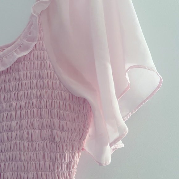 COQUETTE RUFFLE DRESS BCBG - Picture 3 of 4